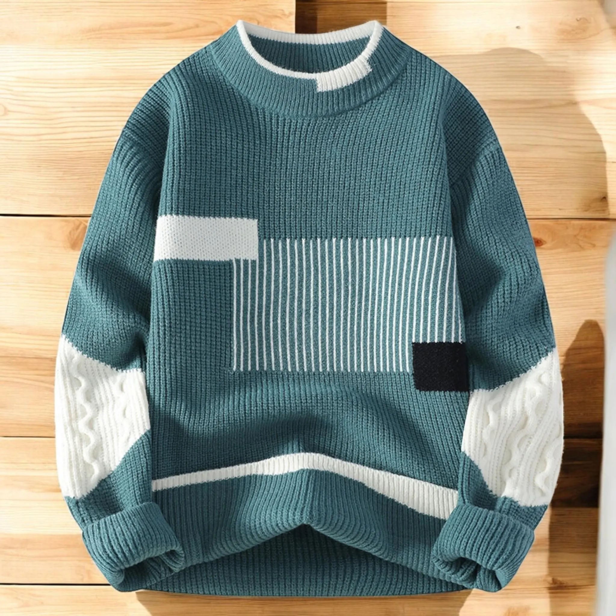 Cozy Buttoned Sweater