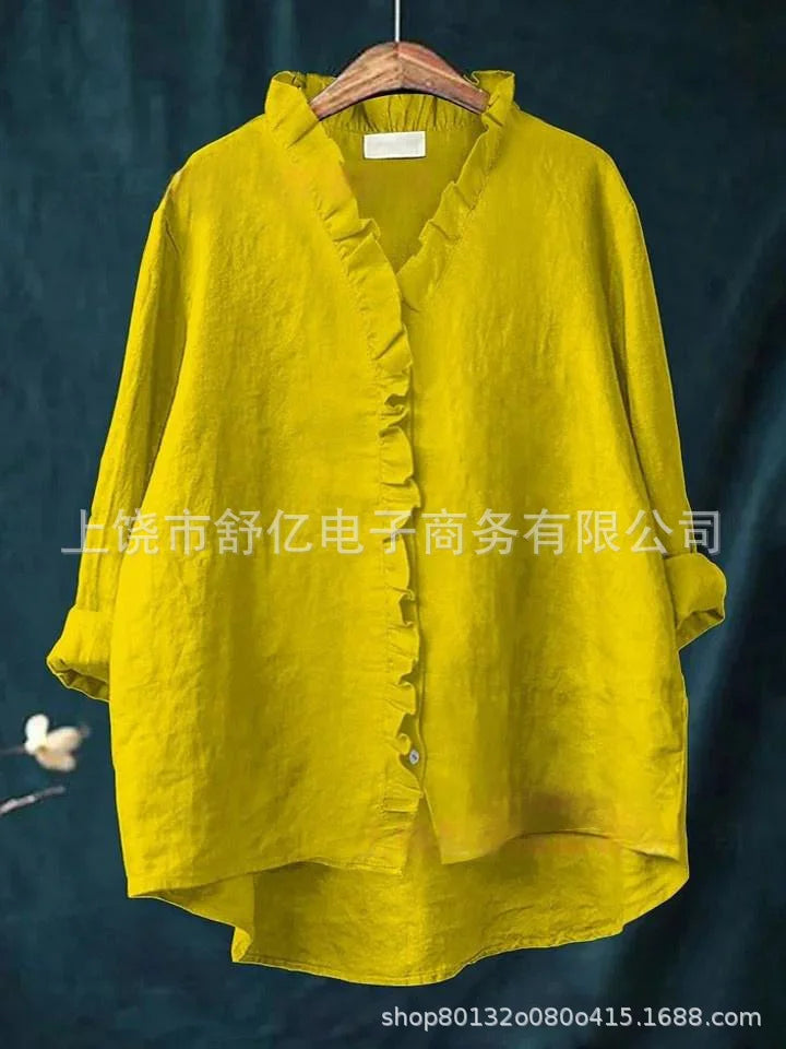 Casual Eyelet Blouse