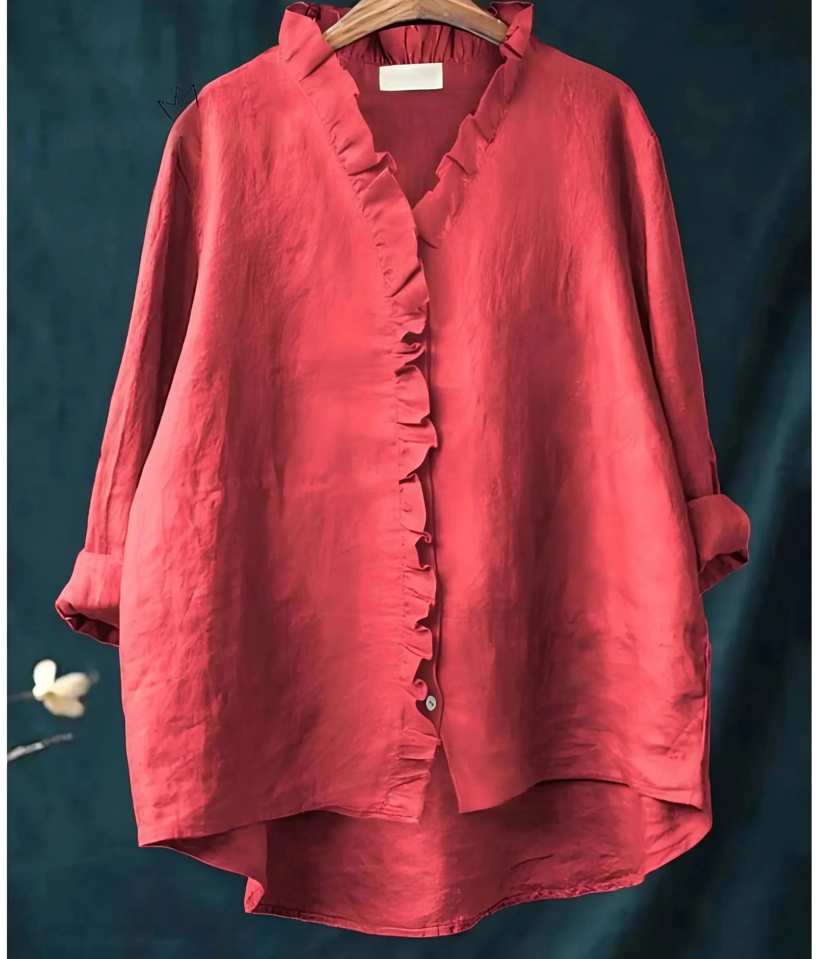 Casual Eyelet Blouse