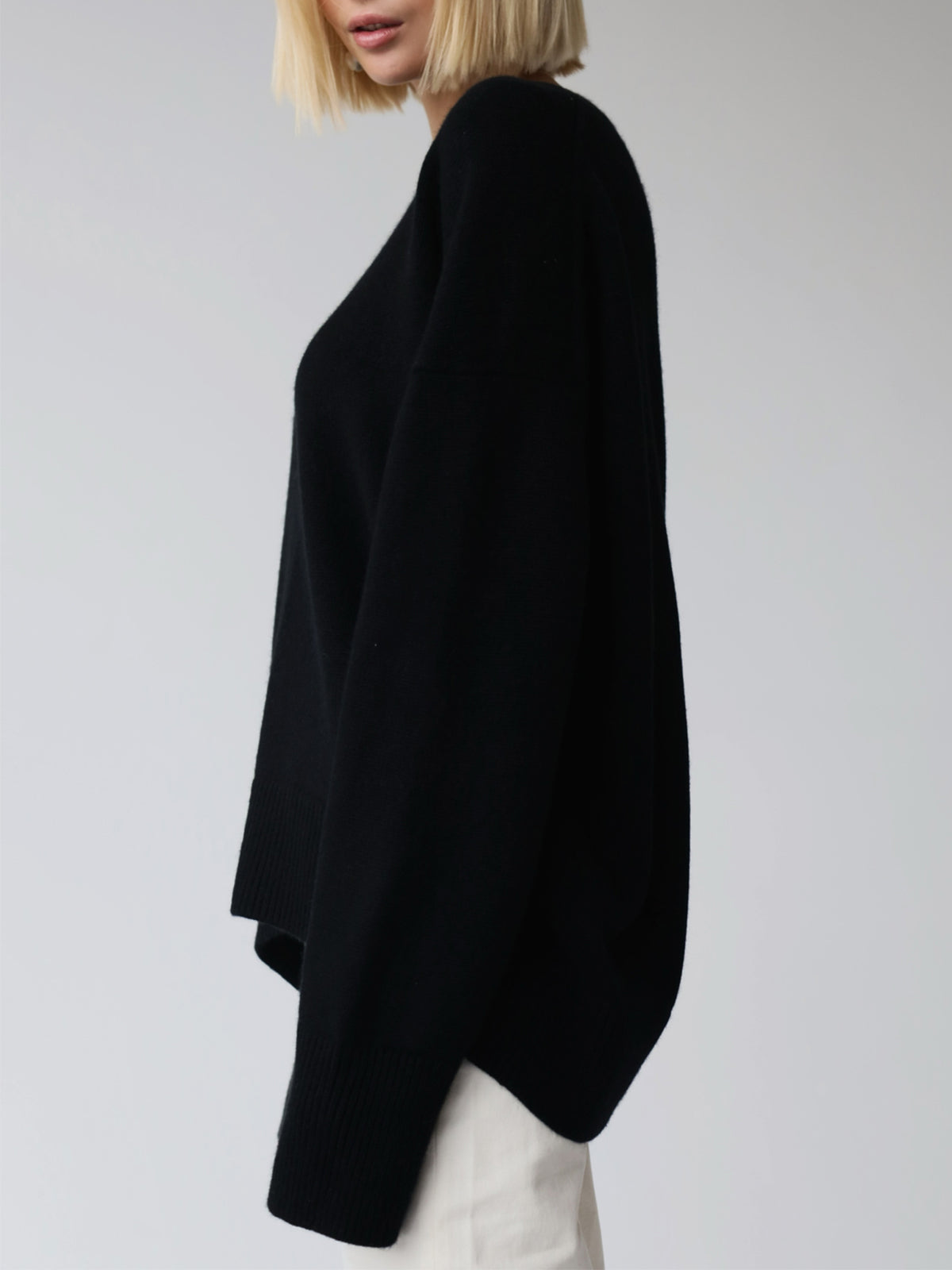Textured Oversized Sweater