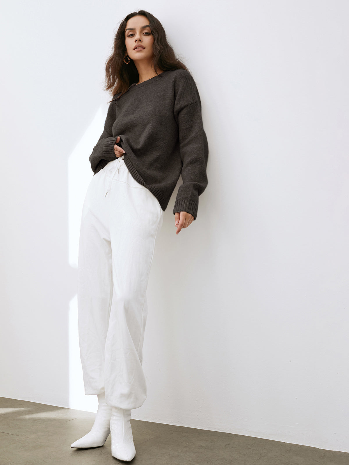Warm Cropped Sweater