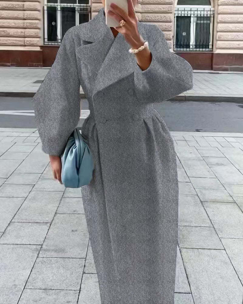 Relaxed Textured Coat