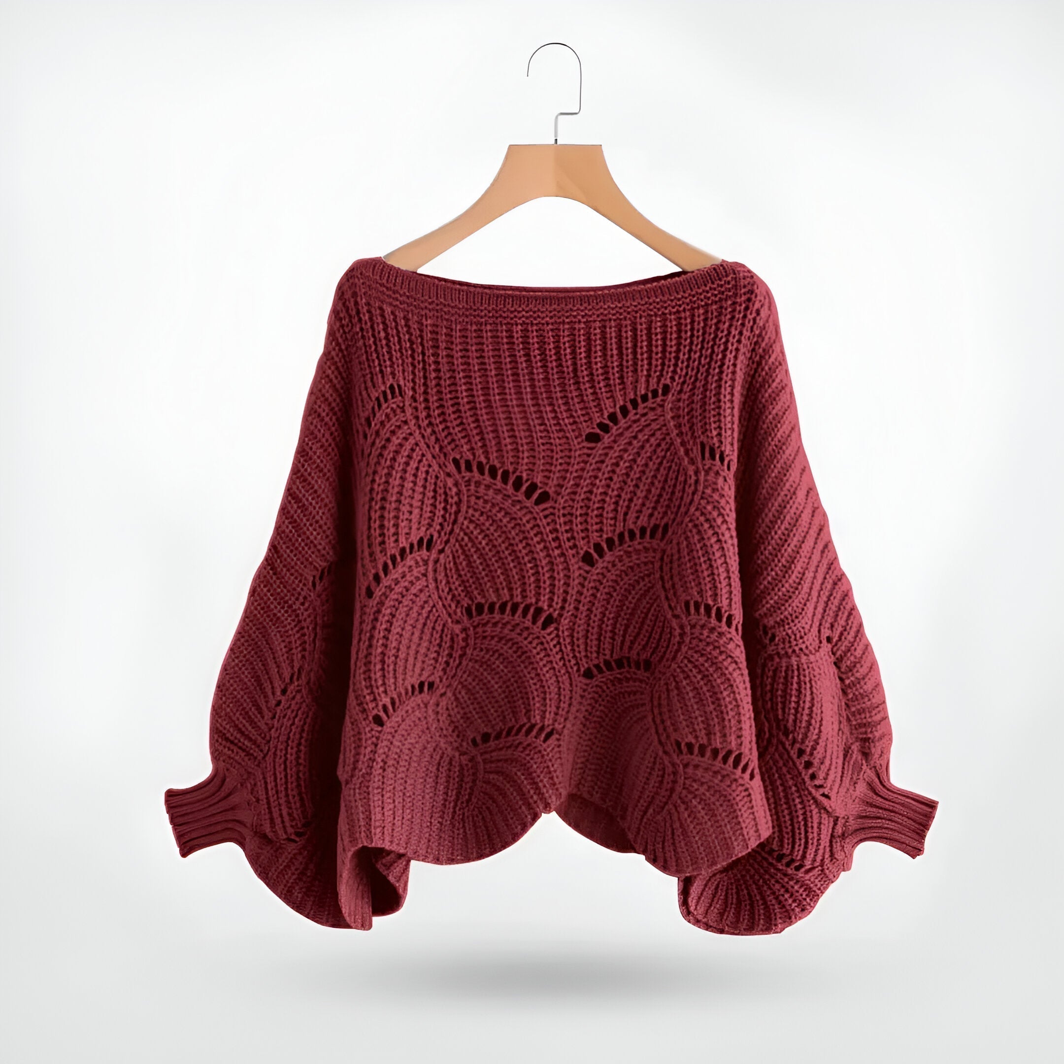 Textured Striped Sweater