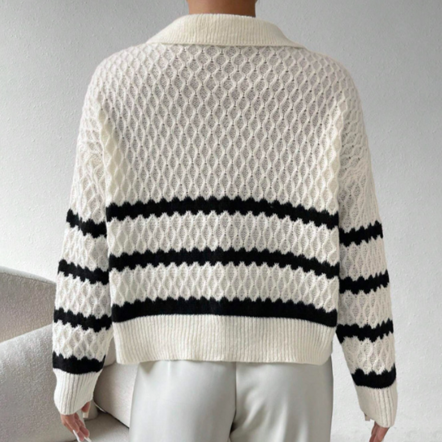 Warm Striped Sweater