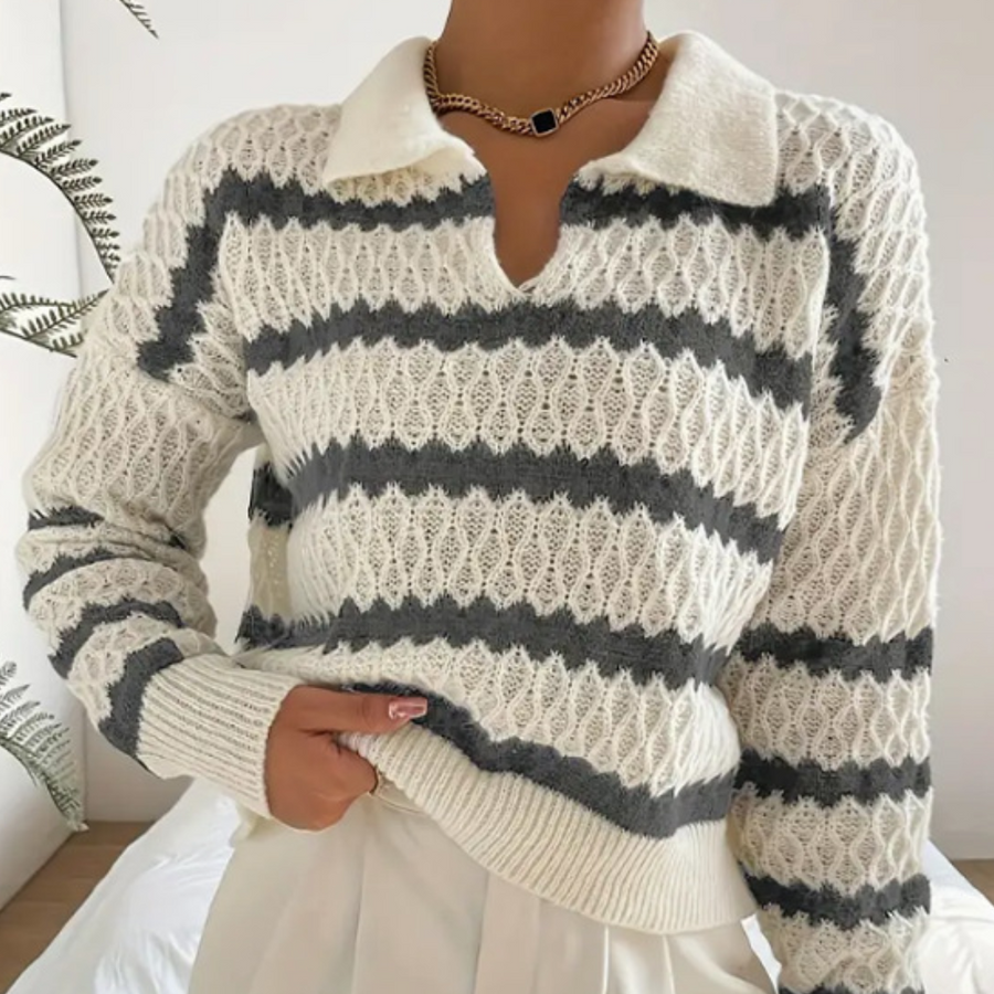 Warm Striped Sweater