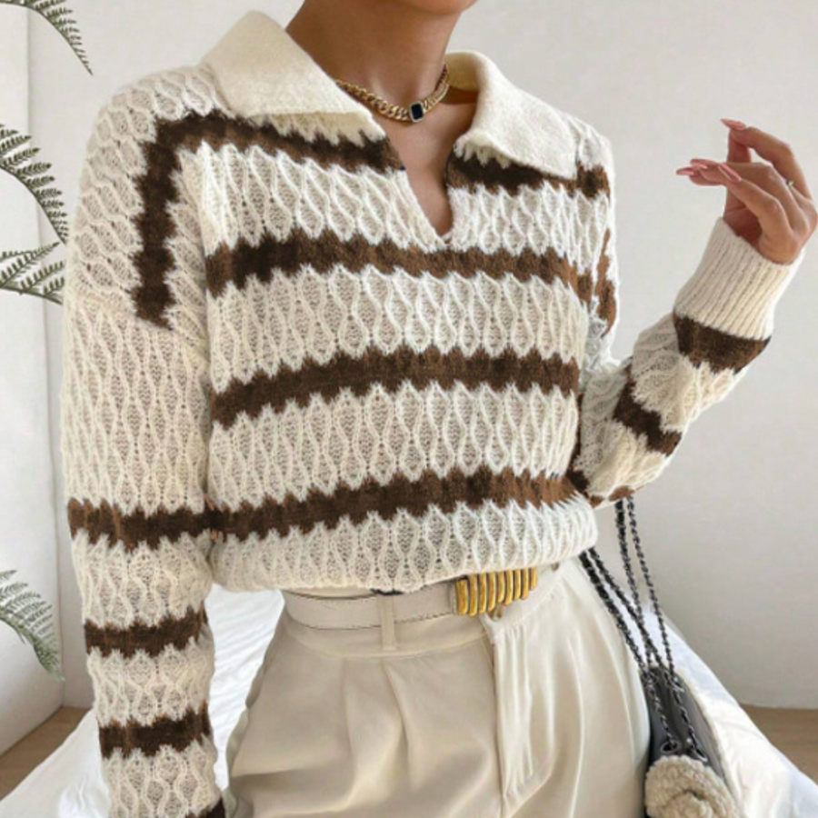 Warm Striped Sweater