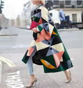 Layered Double-Breasted Coat