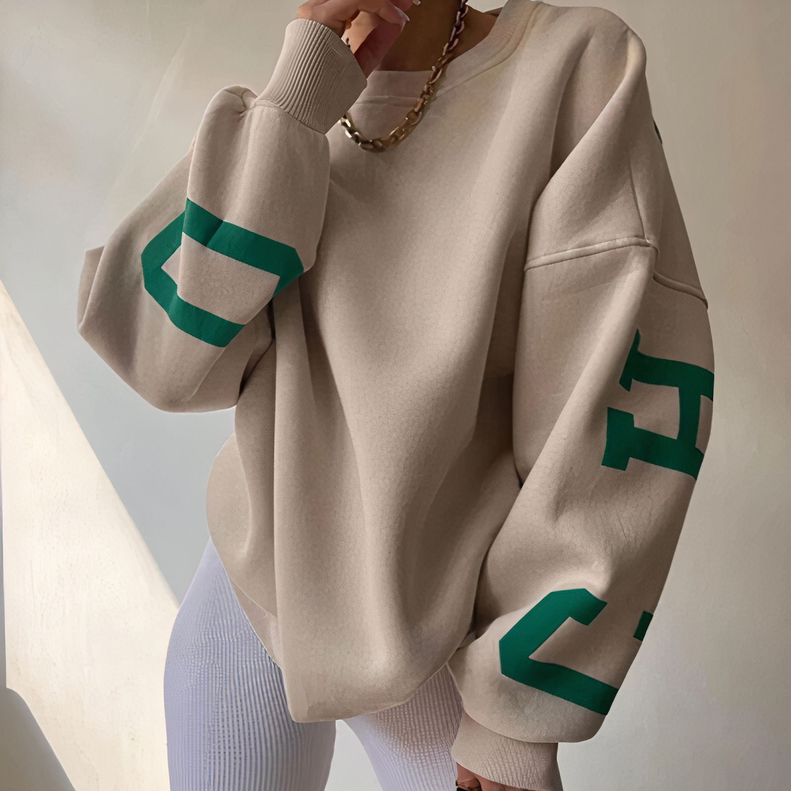 Casual Buttoned Sweater