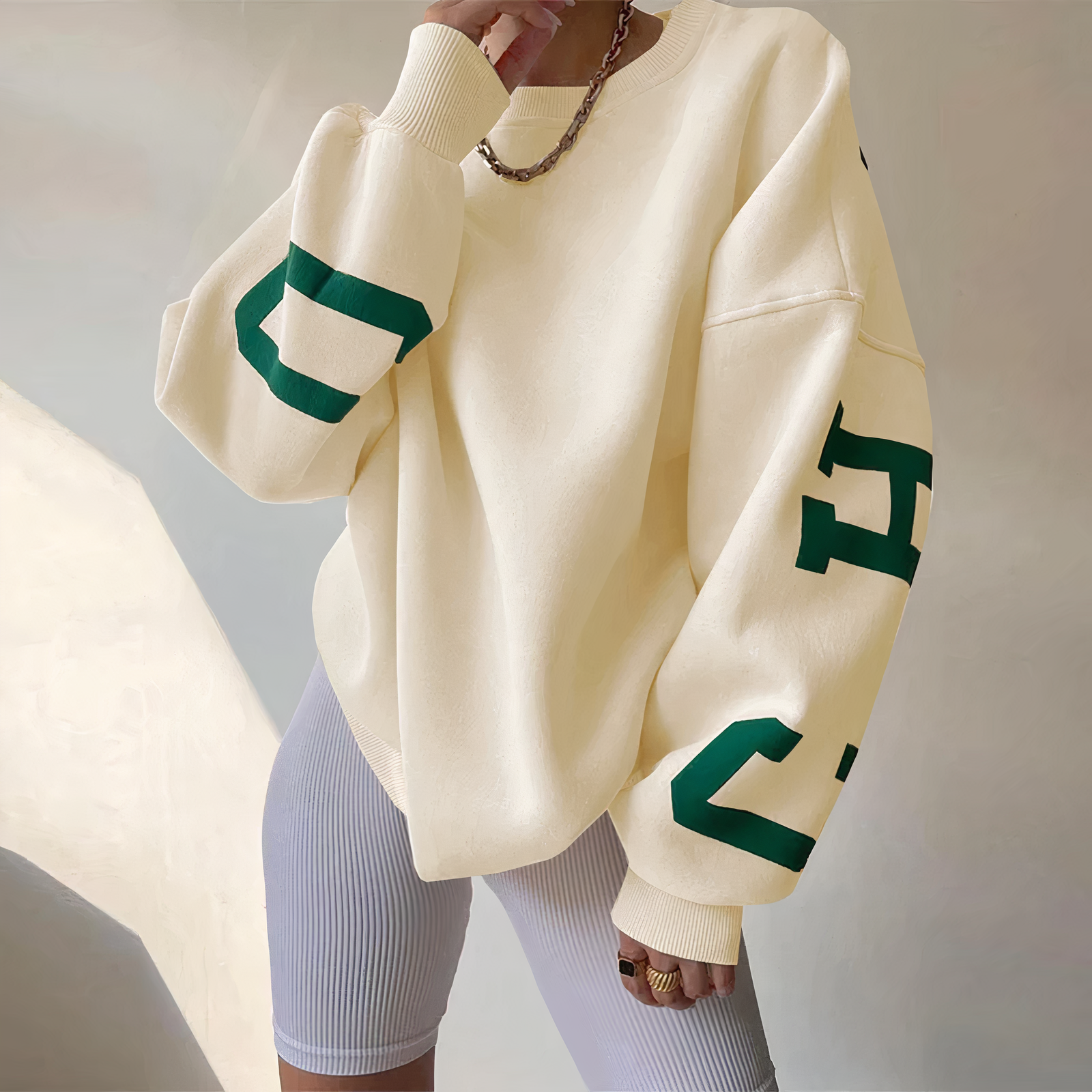 Casual Buttoned Sweater