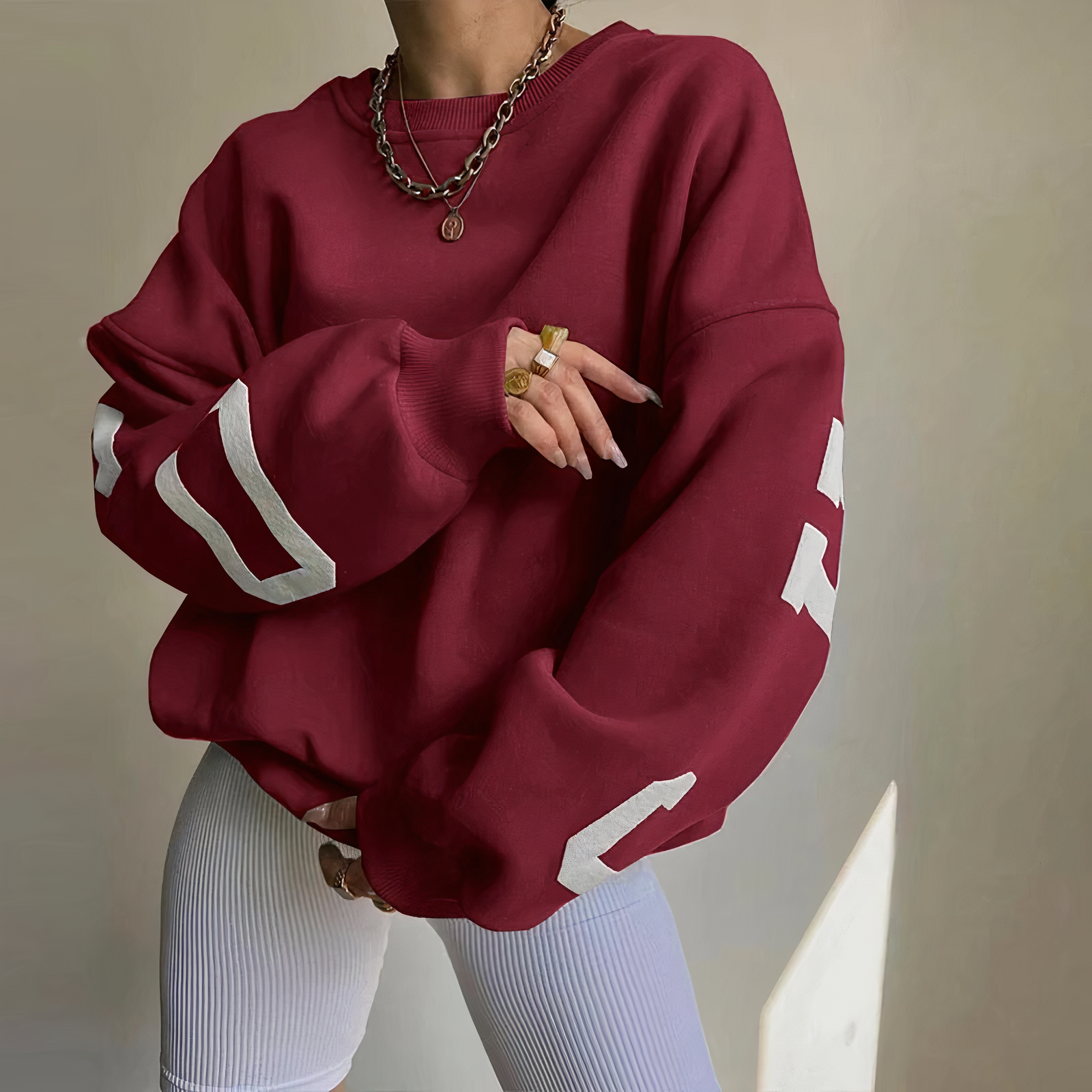 Casual Buttoned Sweater