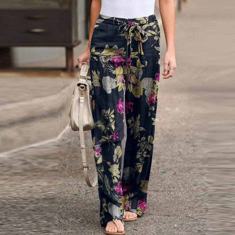 Smart Printed Pants