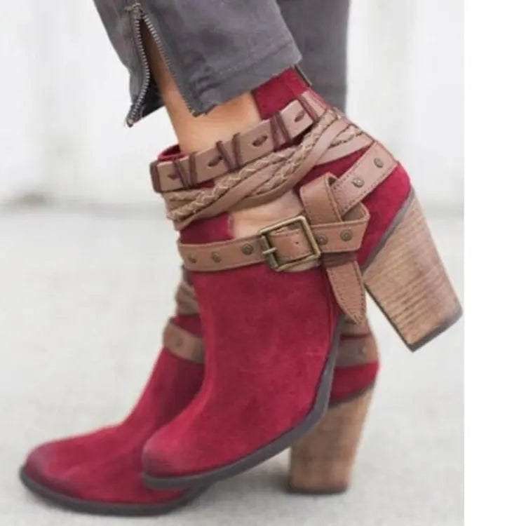 Warm Lug-Sole Boots