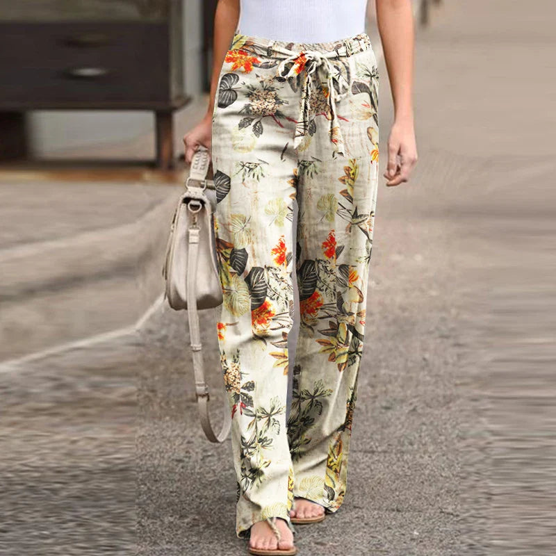 Smart Printed Pants