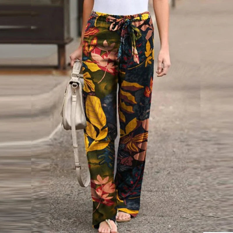 Smart Printed Pants