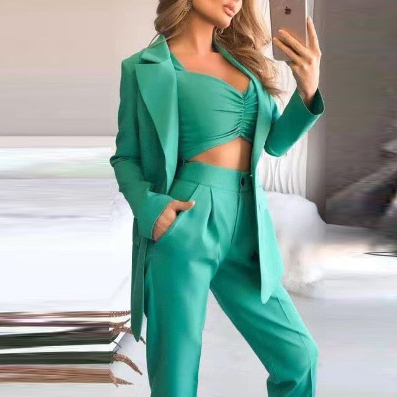 Relaxed Pants Set