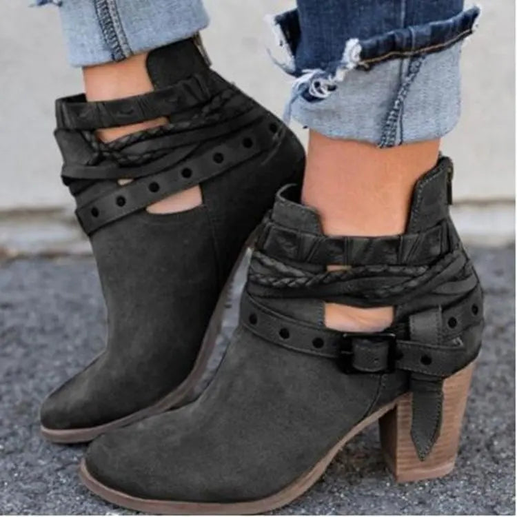 Warm Lug-Sole Boots