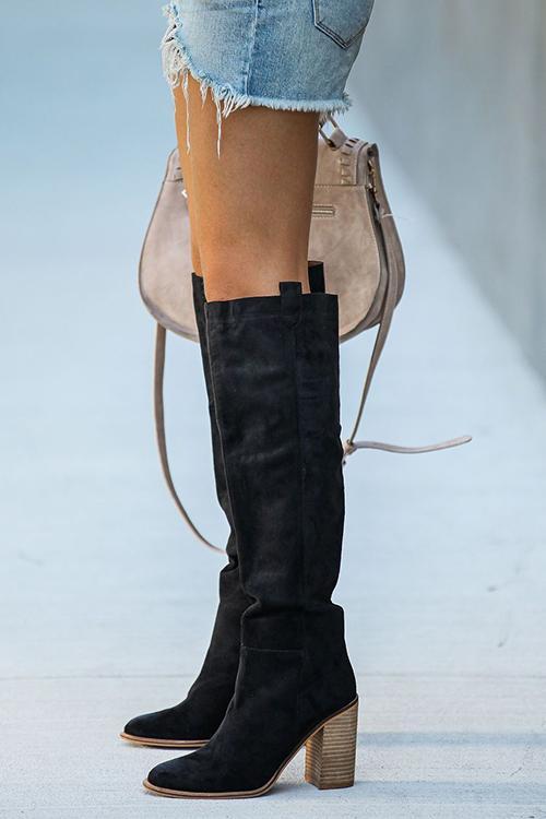 Clean Tall Boots