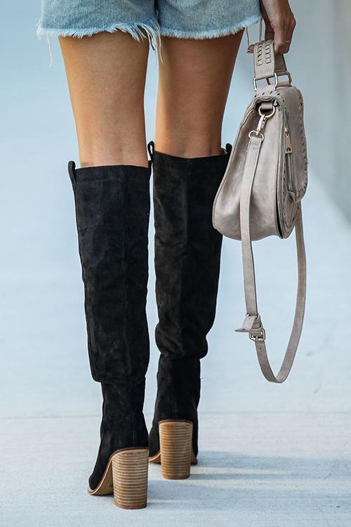 Clean Tall Boots