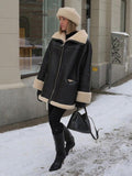 Soft Double-Breasted Coat