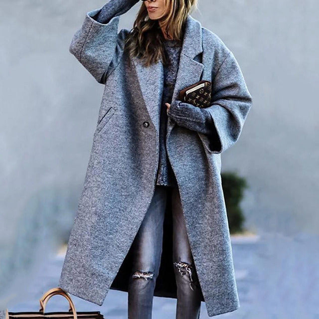 Relaxed Belted Coat