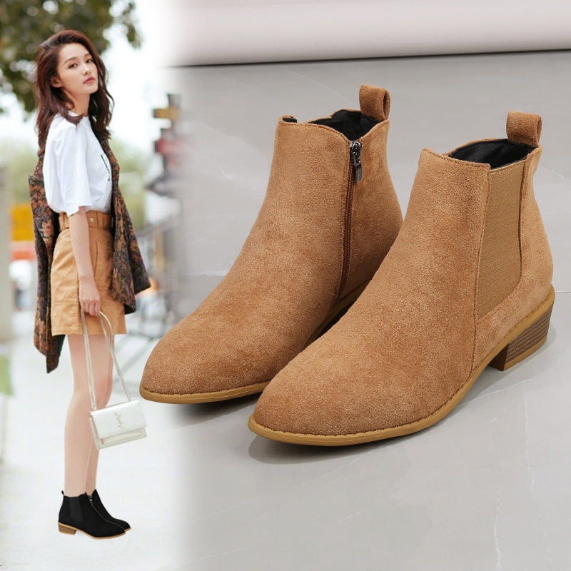 Comfortable Textured Boots