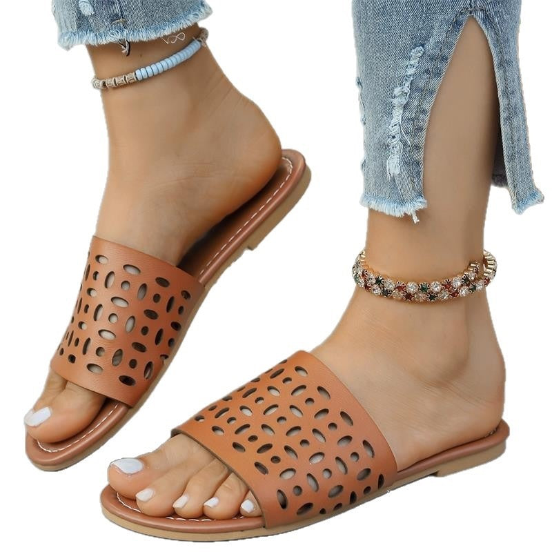 Breezy Raffia Sandals