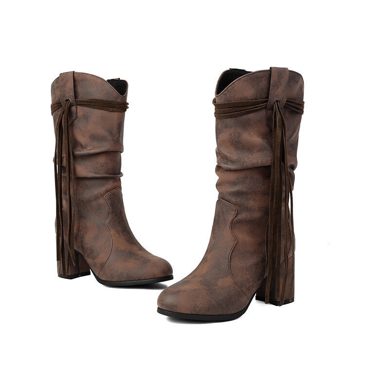 Breezy Leather Boots