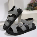 Relaxed Buckled Sandals