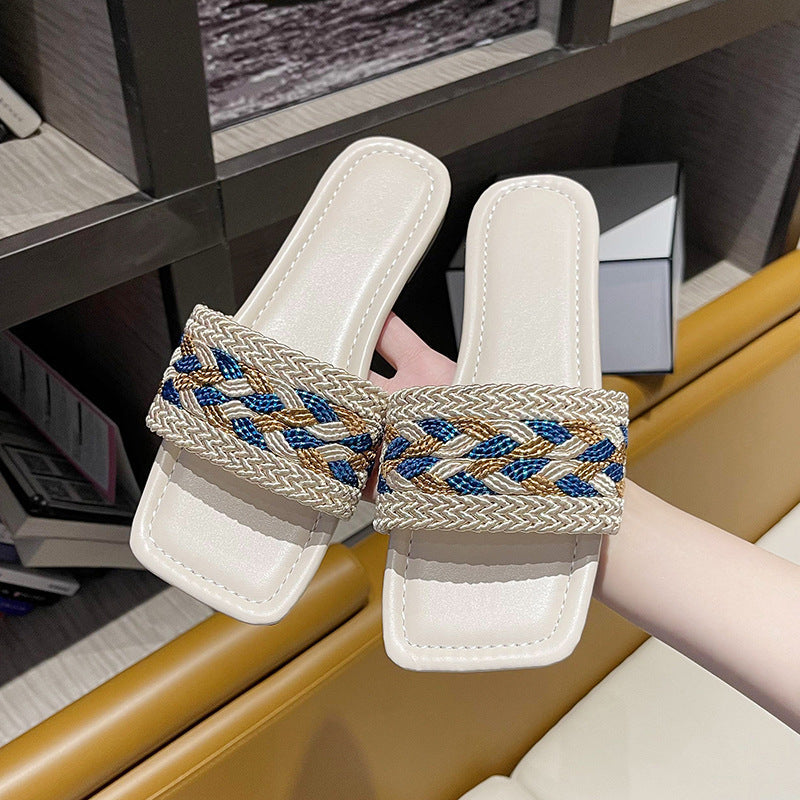 Modern Buckled Sandals