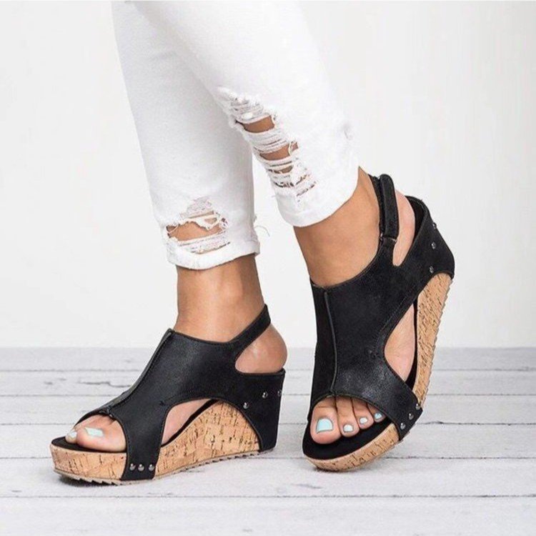 Clean Platform Sandals