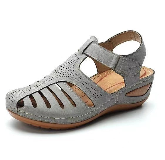 Breezy Metallic Sandals