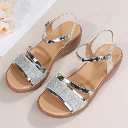 Relaxed Slide Sandals