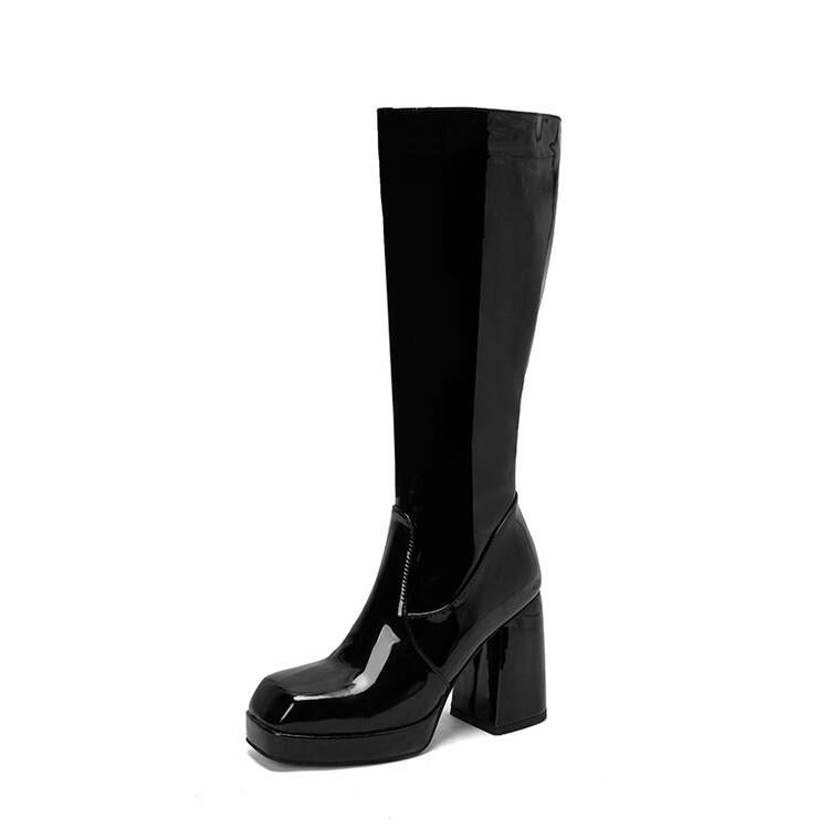 Classic Buckled Boots