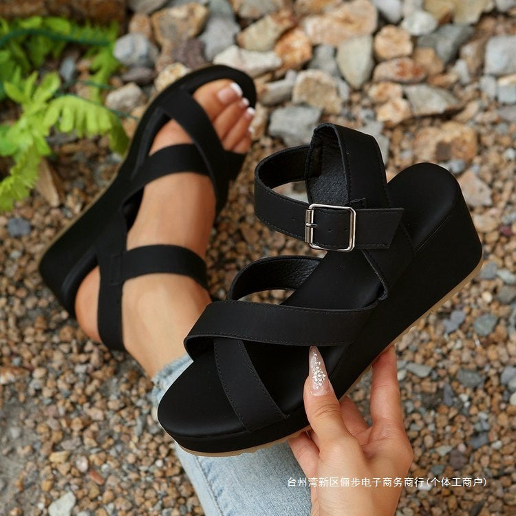 Comfortable Heeled Sandals