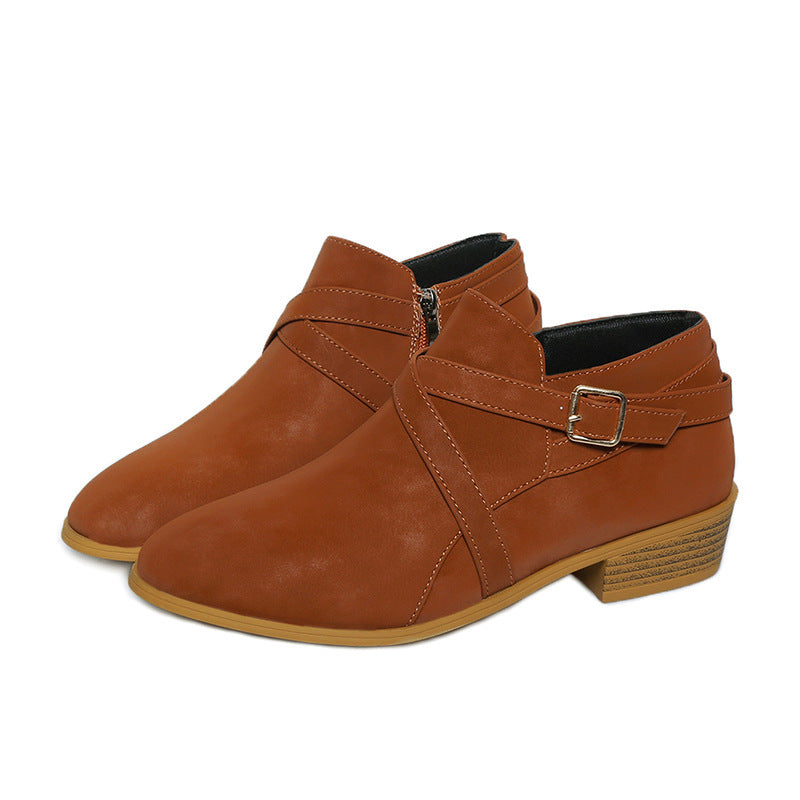 Beach Block-Heel Boots