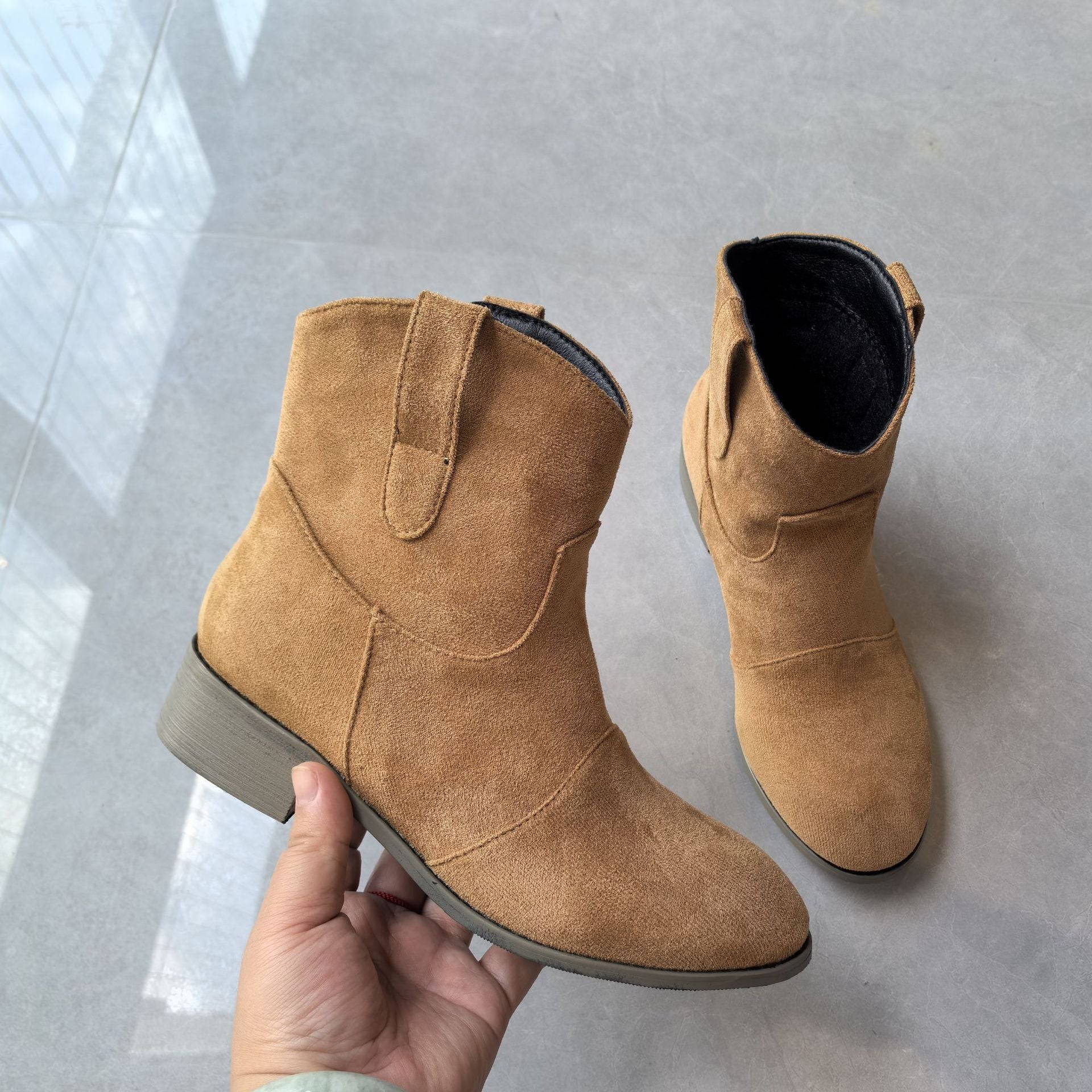 Vacation Block-Heel Boots
