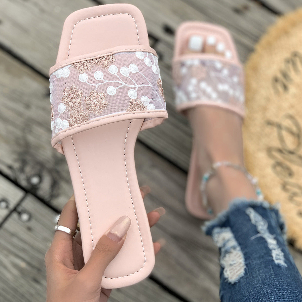 Coastal Slide Sandals