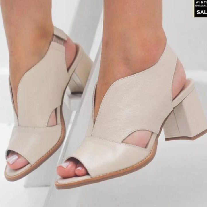 Modern Heeled Sandals