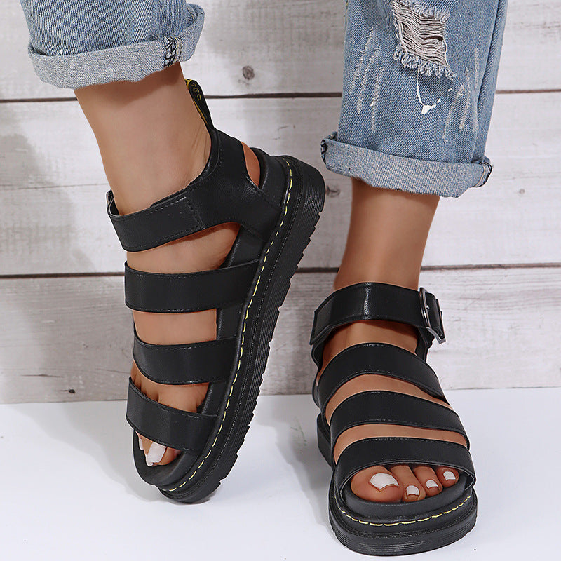Breezy Leather Sandals