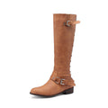 Light Knee-High Boots