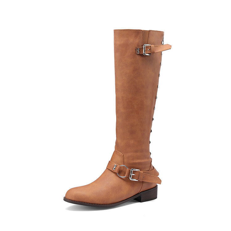 Light Knee-High Boots