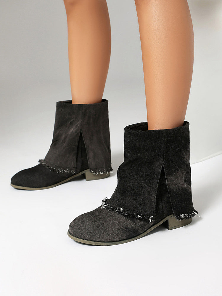 Modern Slouchy Boots