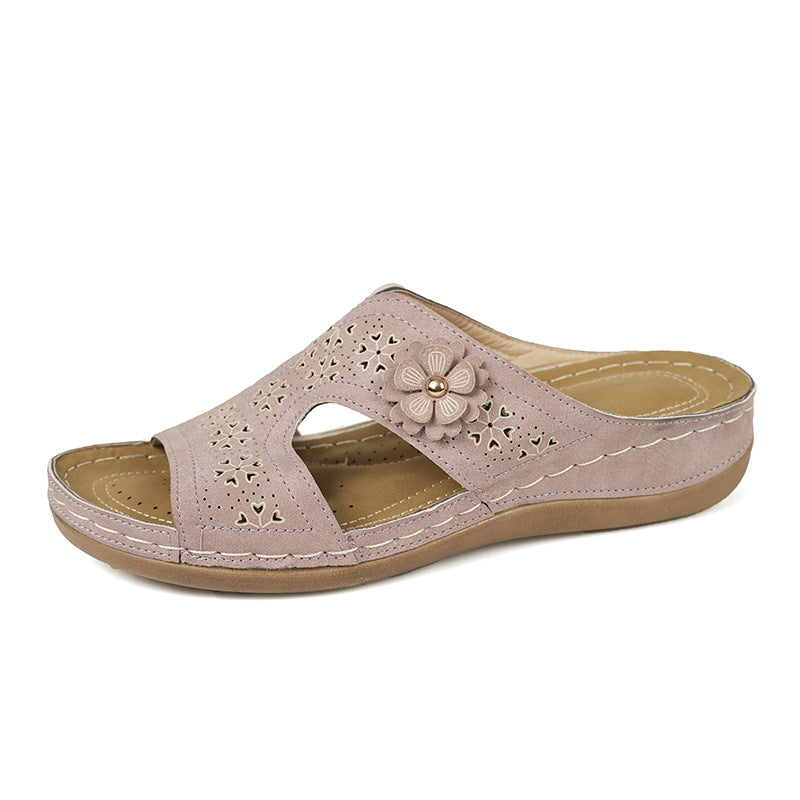 Sunny Metallic Sandals