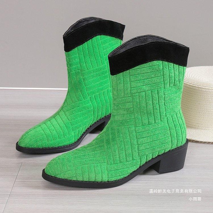Simple Suede Boots