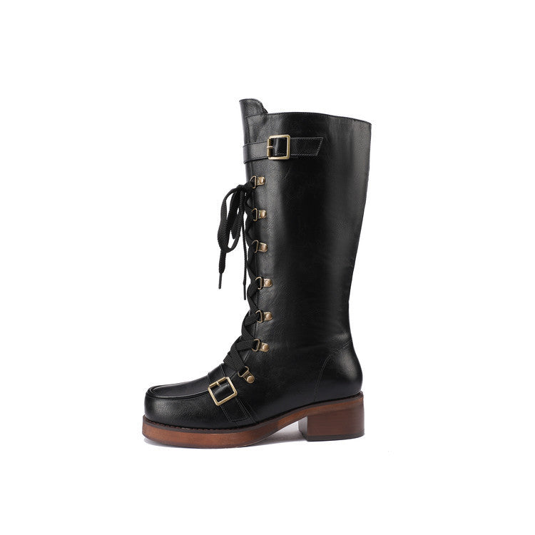 Minimal Platform Boots