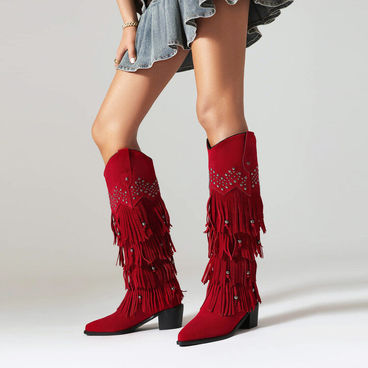 Beach Faux-Suede Boots