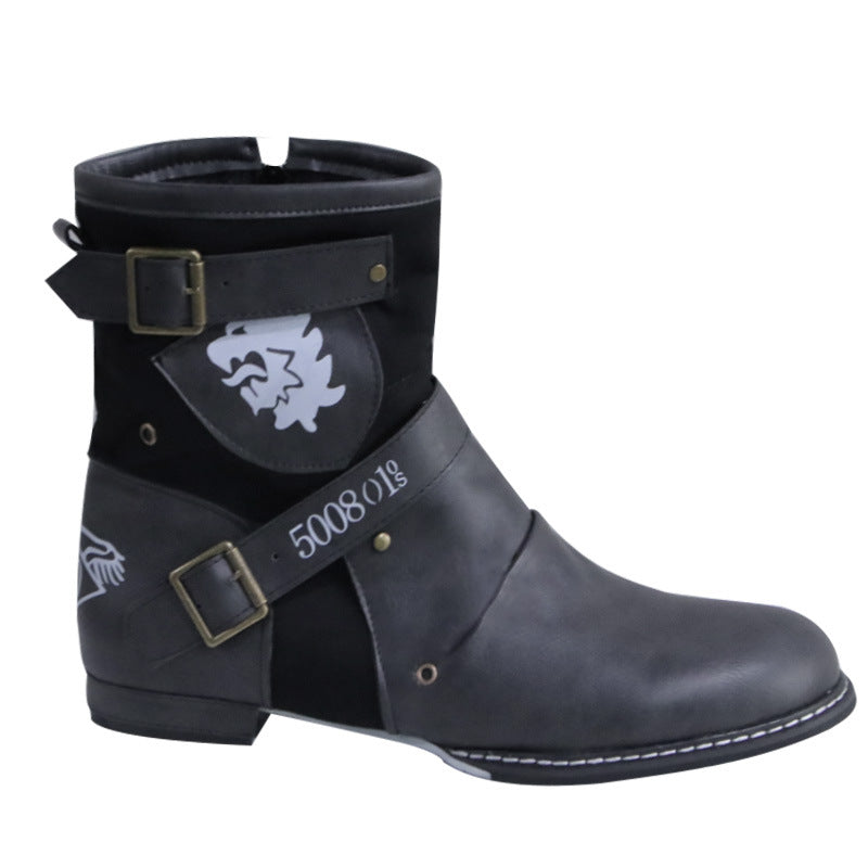 Relaxed Pointed Boots