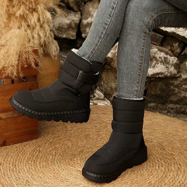 Light Buckled Boots