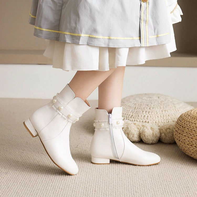 Travel Block-Heel Boots