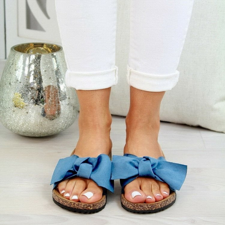 Natural Flat Sandals